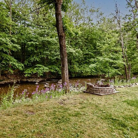Cabin By The Creek With Private Creek Access แทนเนอร์สวิลล์ ภายนอก รูปภาพ